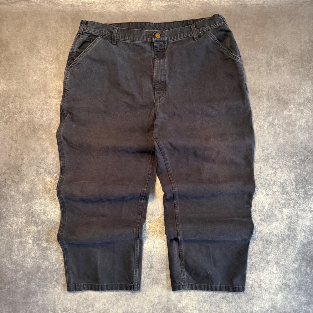 Carhartt B11-MDT Loose Original Fit Canvas‎ Carpenter Pants Midnight Navy 42x32
